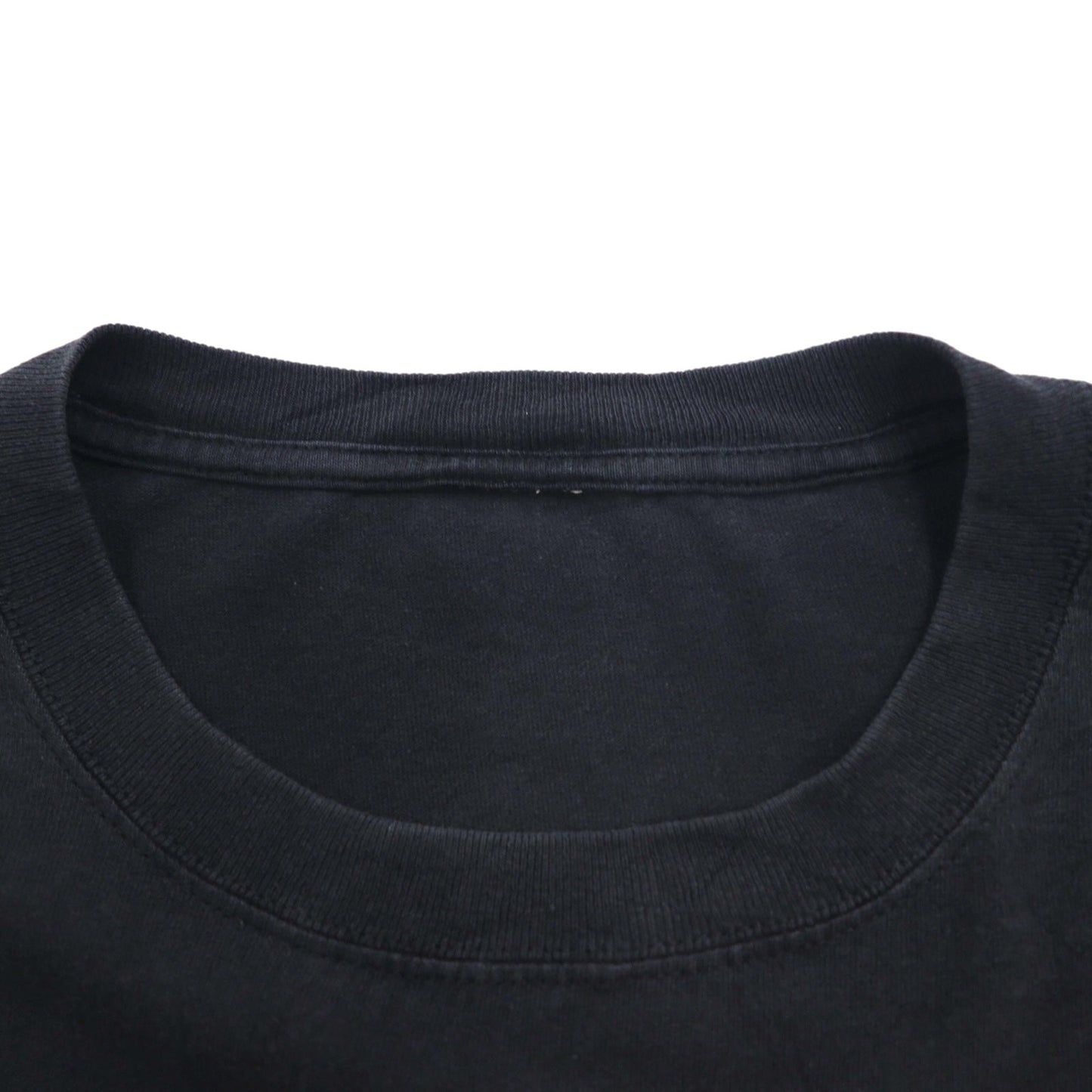 AC/DC ロック バンド Tシャツ XL ブラック コットン BLACK ICE ツアー 両面プリント