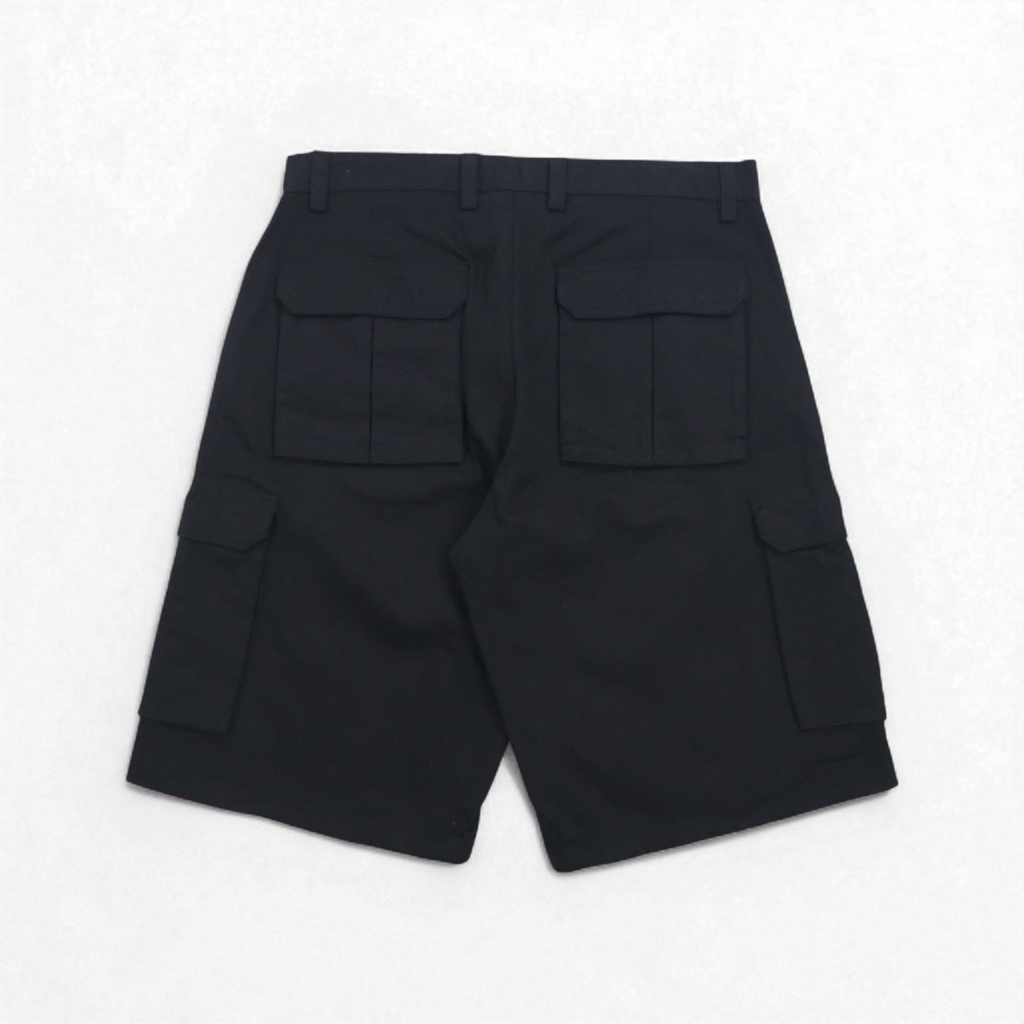 90年代 NOIZ バギー カーゴ ショートパンツ ハーフパンツ XL ブラック コットン PREMIUM JEANS 膝下丈