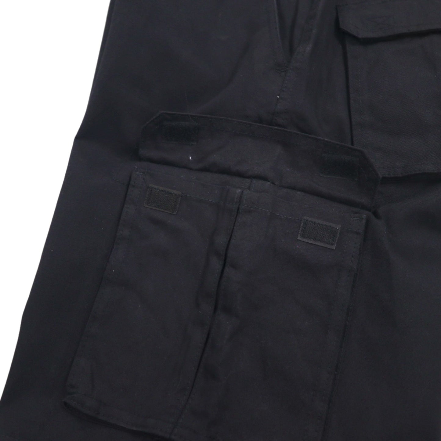 90年代 NOIZ バギー カーゴ ショートパンツ ハーフパンツ XL ブラック コットン PREMIUM JEANS 膝下丈