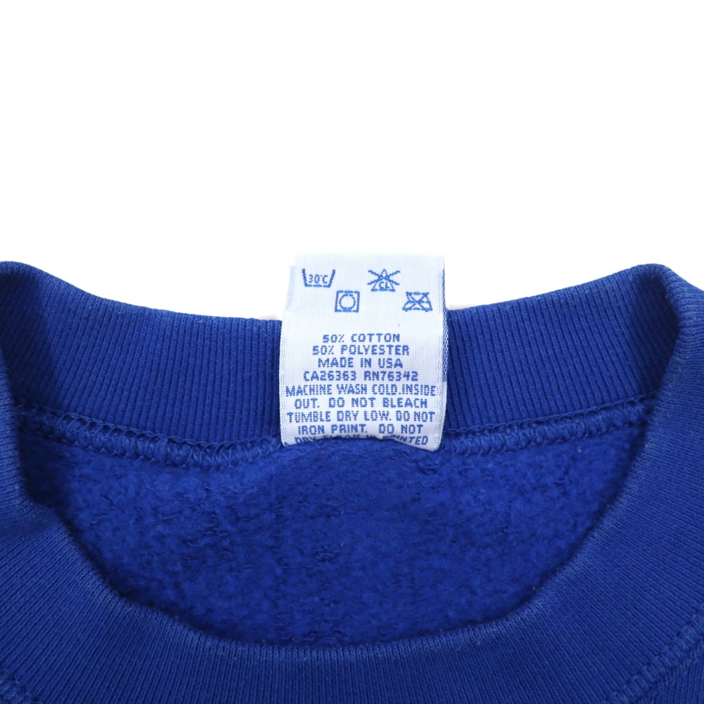 Made in USA, 90s Salem Sportswear Print Sweatshirt, Medium, Blue, Kentucky, Fleece-Lined