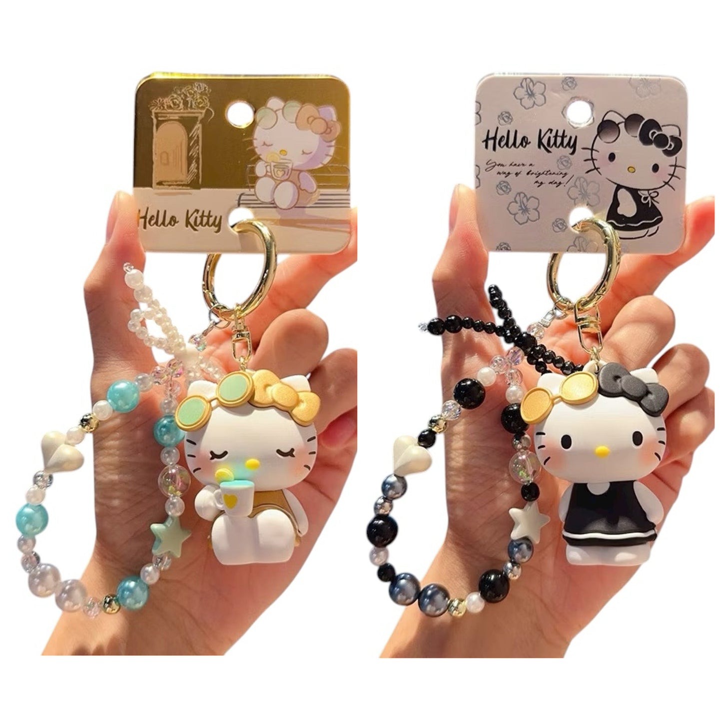 Sanrio Kitty Ribbons 3D Keyring/  サンリオ キティ リボン 3Dキーホルダー