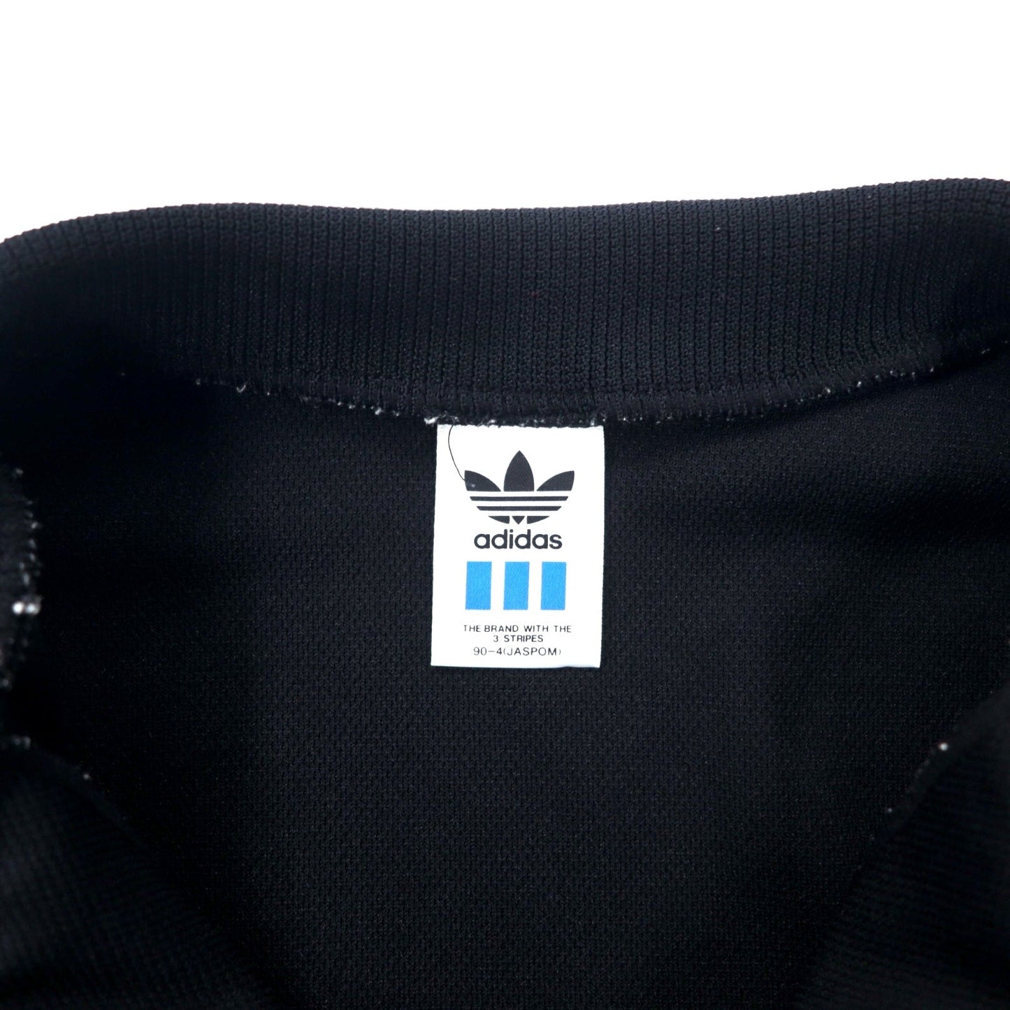 adidas 90s Descente Track Jacket, Size M, Black, Polyester, Trefoil Logo, Made in Japan