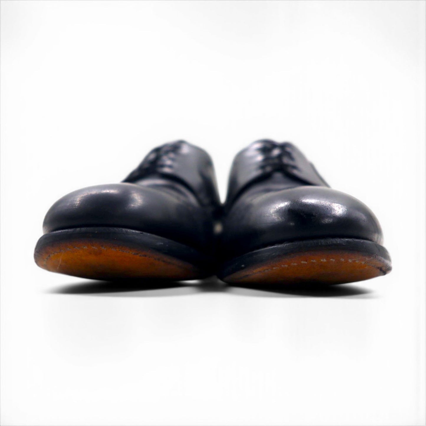 JOHNSTON&MURPHY ウイングチップ ドレスシューズ 27cm ブラック レザー 59-32911