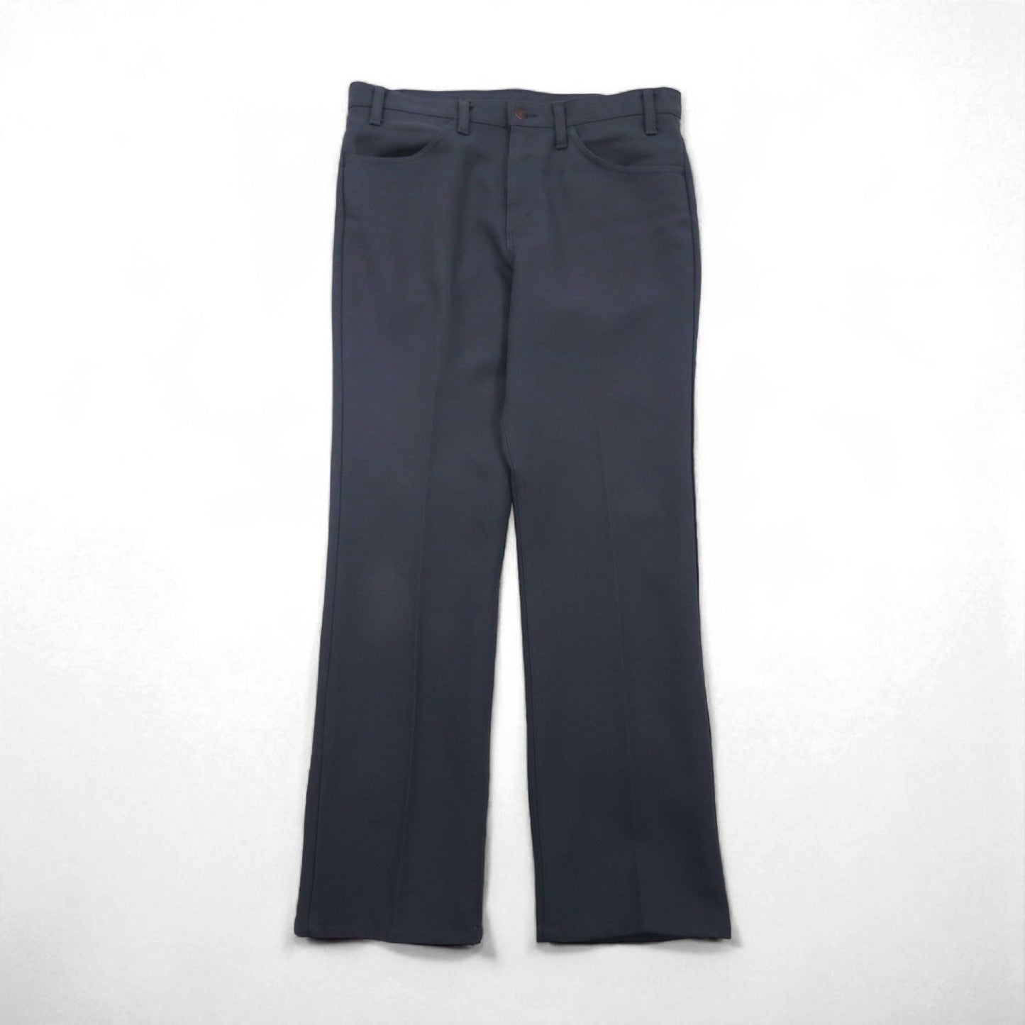 Levi's 90年代 USA製 スタプレ STA-PREST ブーツカット フレア スラックス パンツ L グレー 10517 6155 黒タブ SCOVILLジップ