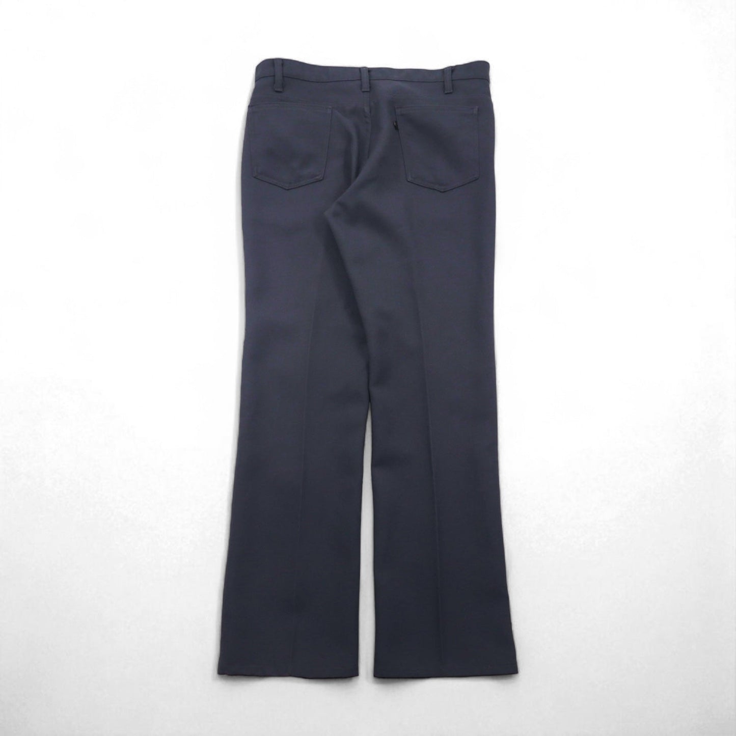 Levi's 90年代 USA製 スタプレ STA-PREST ブーツカット フレア スラックス パンツ L グレー 10517 6155 黒タブ SCOVILLジップ