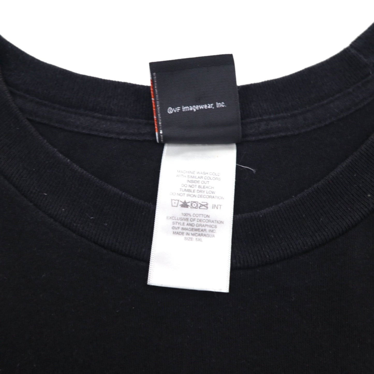 HARLEY DAVIDSON ビッグサイズ 両面プリント Tシャツ 5XL ブラック コットン ATLANTA