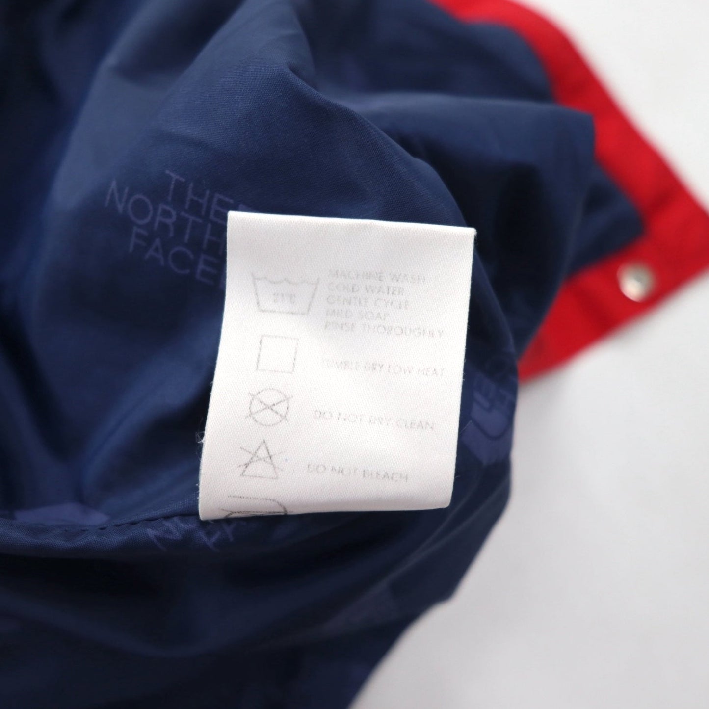 THE NORTH FACE 90s USA Made GORE-TEX Mountain Parka, Size L, Red, Waterproof, Drawcord, Detachable Hood, Red Tag