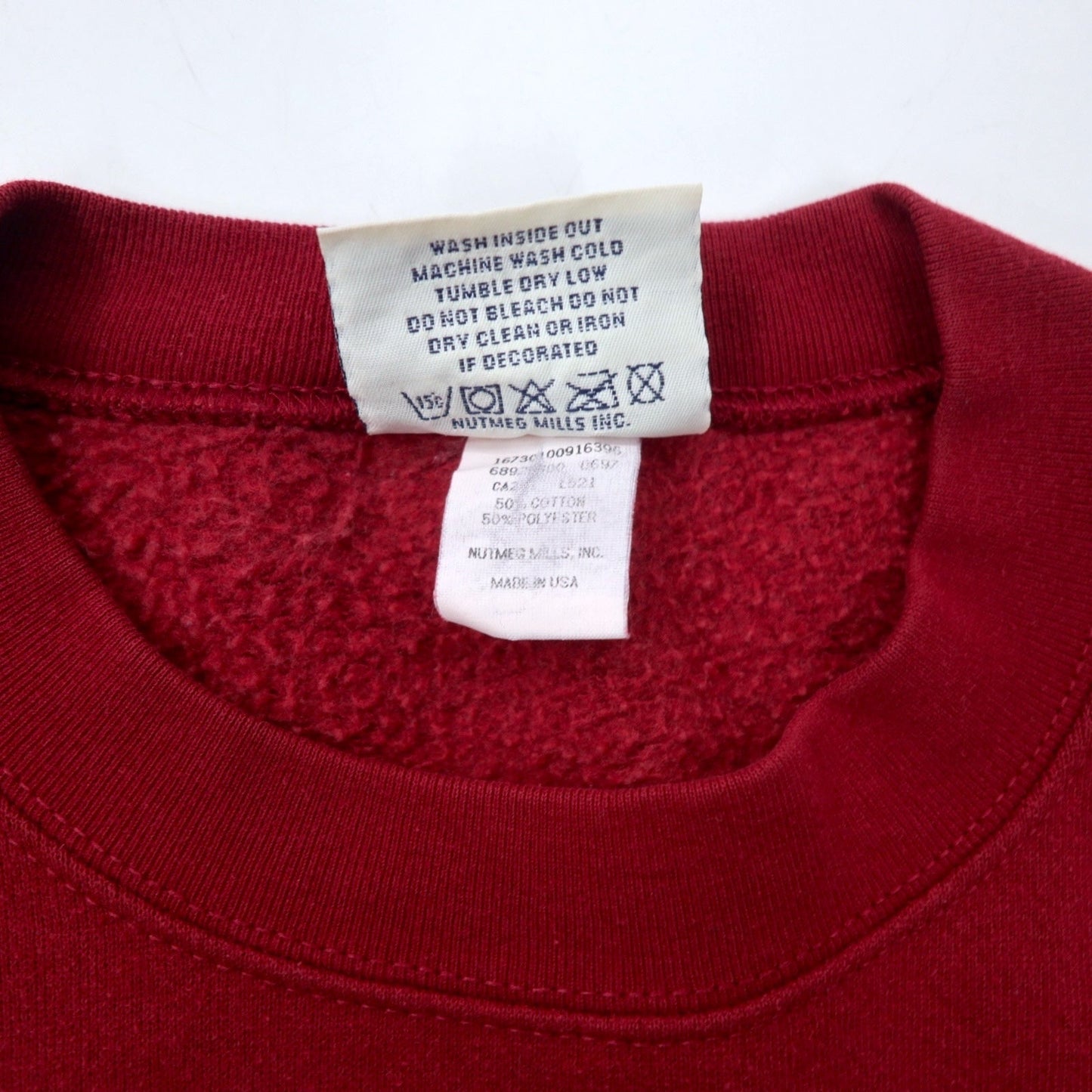 Lee SPORT USA 90s NHL Embroidered Sweatshirt, XL, Red Cotton, COLORADO AVALANCHE, Oversized