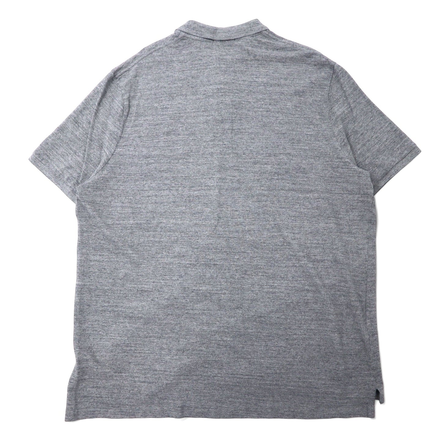 POLO RALPH LAUREN Classic Fit Polo Shirt, XXL, Gray Cotton, Small Pony Embroidery