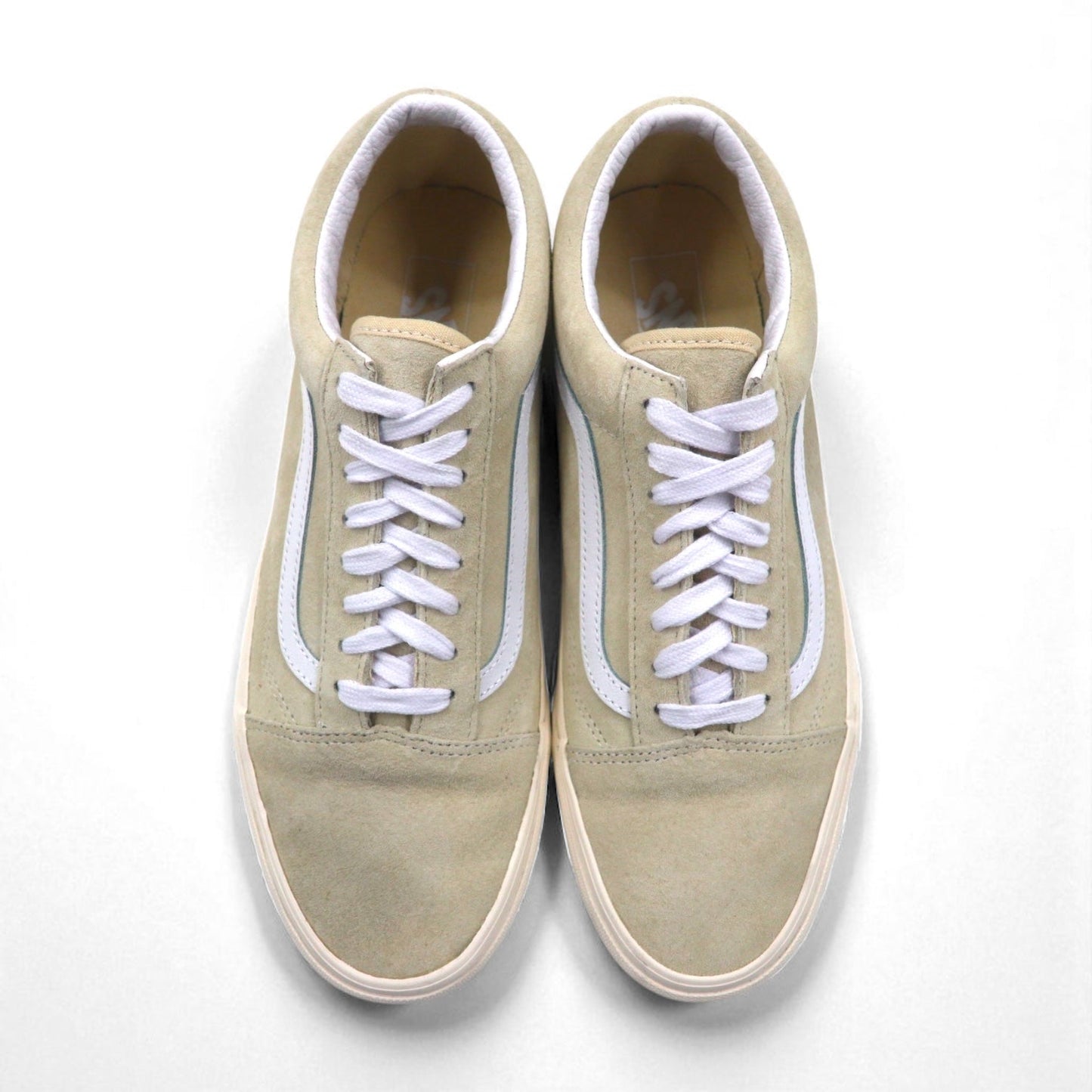 VANS オールドスクール OLDSKOOL ローカットスニーカー 28cm ベージュ スエード 撥水 US企画 VN0A5JMI94V