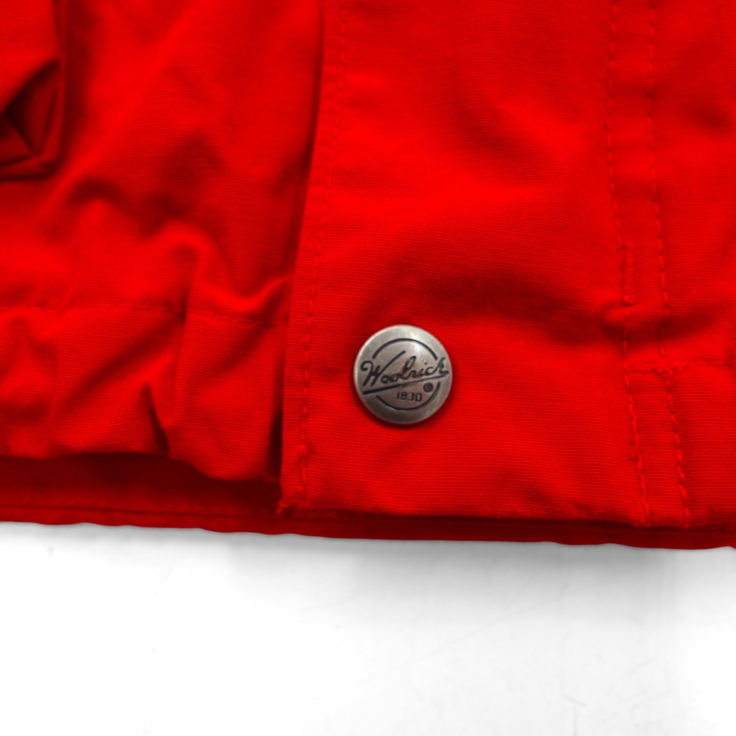 Woolrich 90年代 60/40クロス マウンテンパーカー L レッド ドローコード ライナー付 ダブルジップ