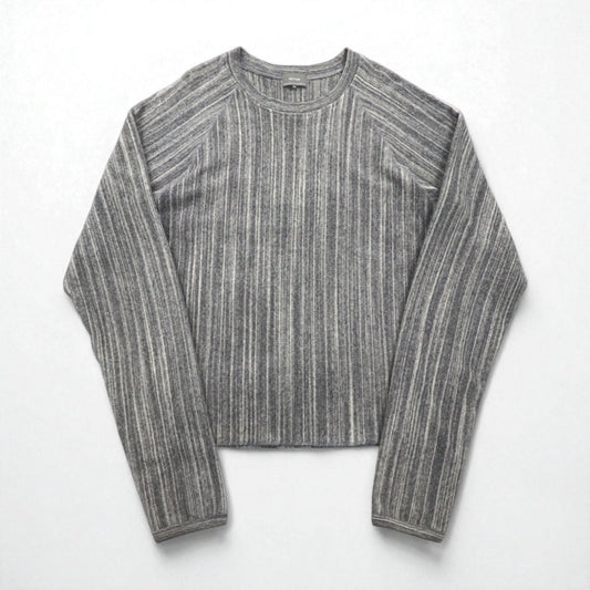 ATELIER BETON ( BIOTOP 取扱い ) パイル ロングスリーブ PILE LONG SLEEVE ニット セーター M グレー 171-18G 日本製