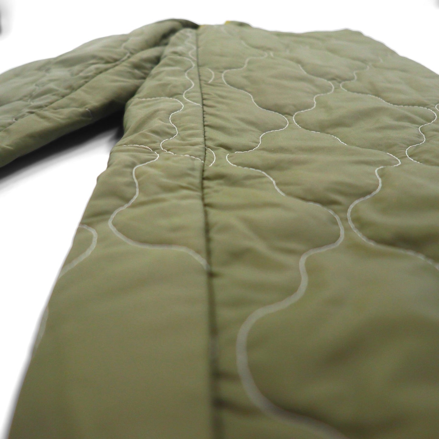 90s Vintage Army Pants 90年代 チェコスロバキア軍 M85 キルティング ライナーパンツ S 中綿 オニオンキルト 裾リブ ミリタリー 旧東欧軍 OZKN