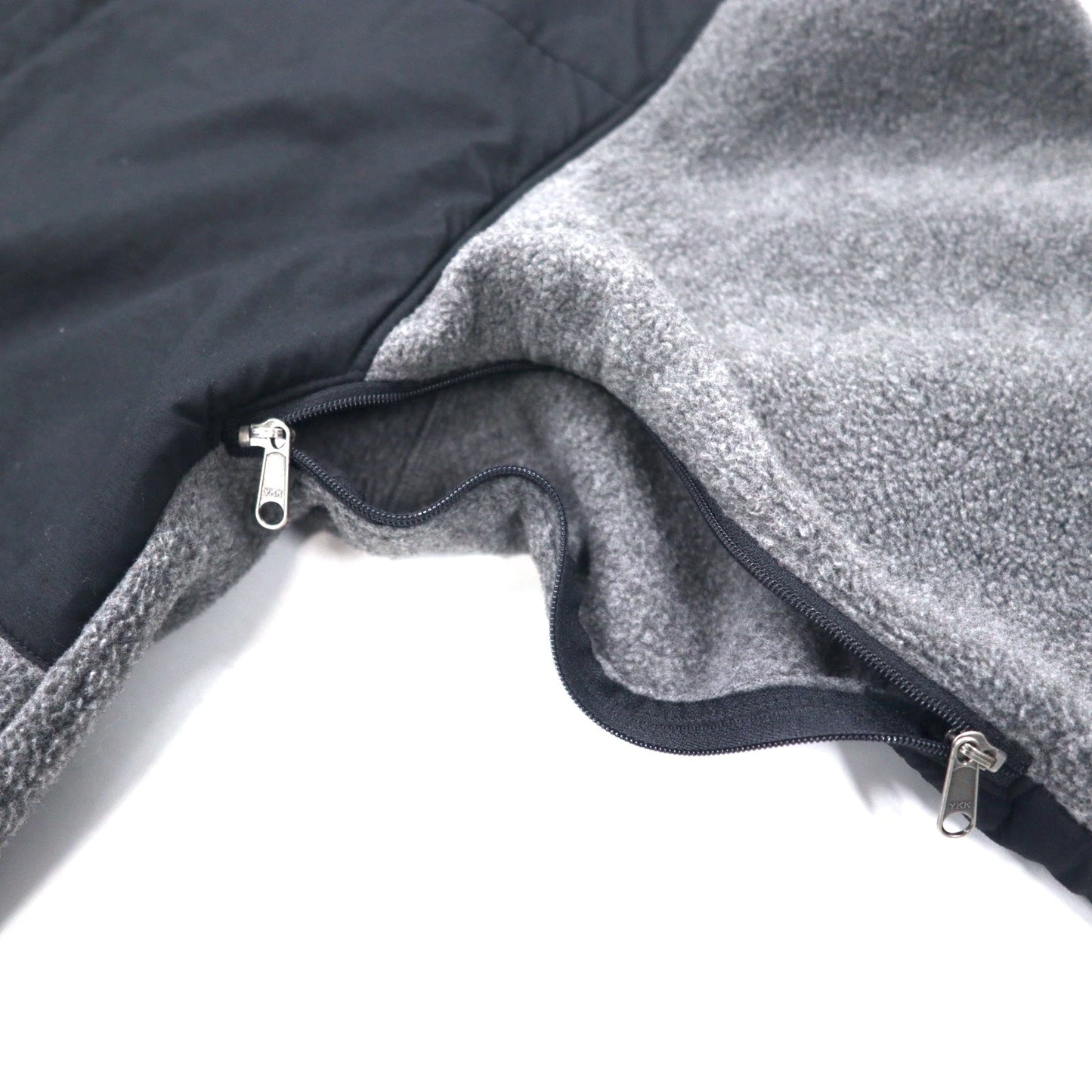 THE NORTH FACE デナリジャケット フリース LL グレー ポリエステル POLARTEC ワンポイントロゴ刺繍 NL45001A