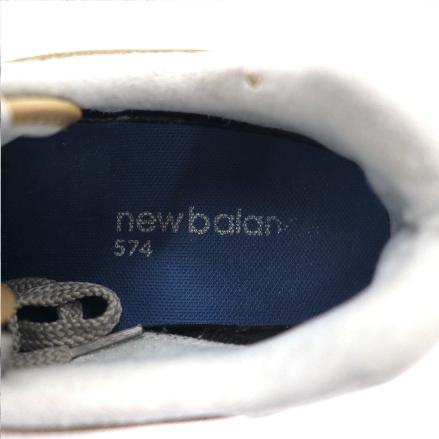 New Balance 574 Sneakers, Size 26.5cm, Beige Suede, ML574EBE