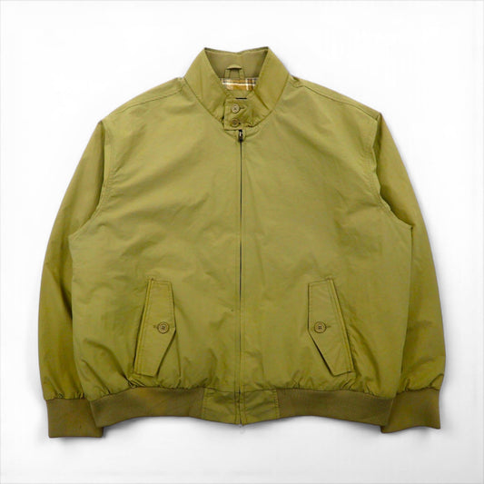 00s Vintage Harrington Jacket スウィングトップ ハリントンジャケット XL ベージュ 裏地 チェック COVINGTON