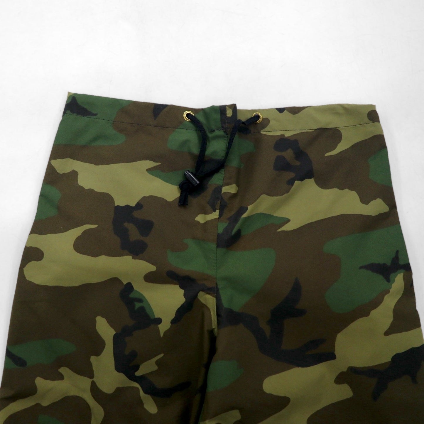 US ARMY 90s GORE-TEX Nylon Overpants, Size M, Khaki Camouflage, USCAVALRY