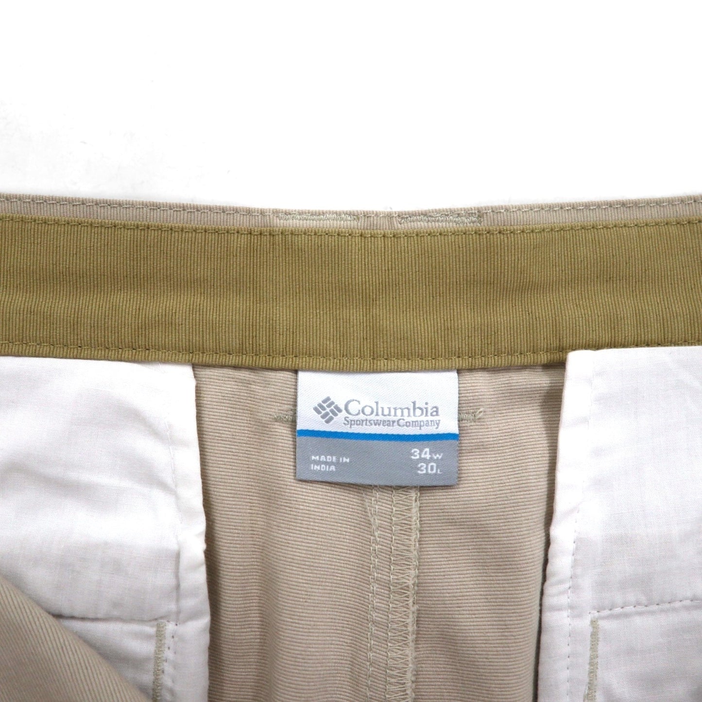 Columbia Lander Pant, Beige, Cotton, Size L, AM8431