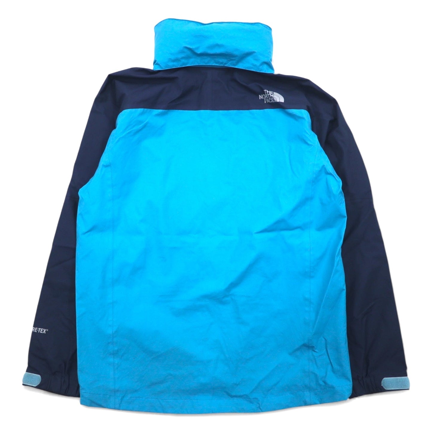 THE NORTH FACE RAINTEX PLASMA and GORE-TEX waterproof mountain parka set, size L, blue/navy, nylon, NPW11402