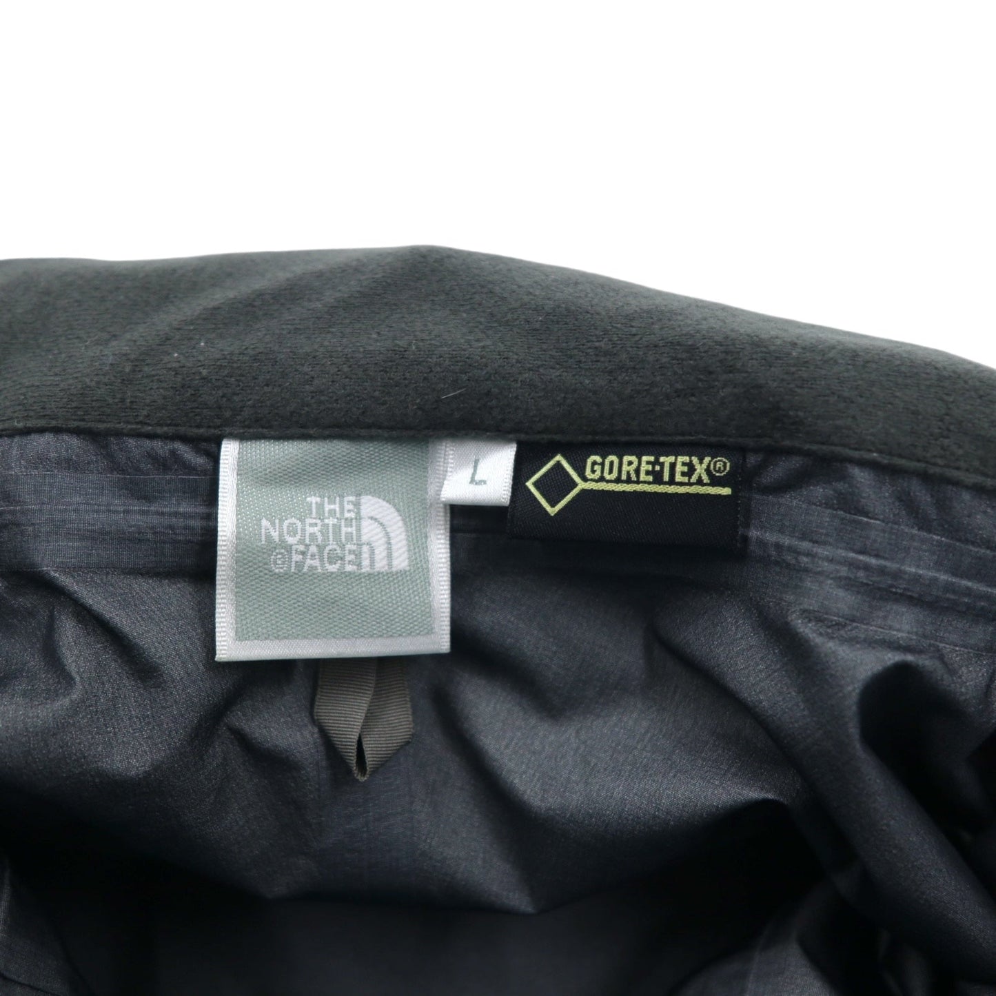 THE NORTH FACE RAINTEX PLASMA and GORE-TEX waterproof mountain parka set, size L, blue/navy, nylon, NPW11402