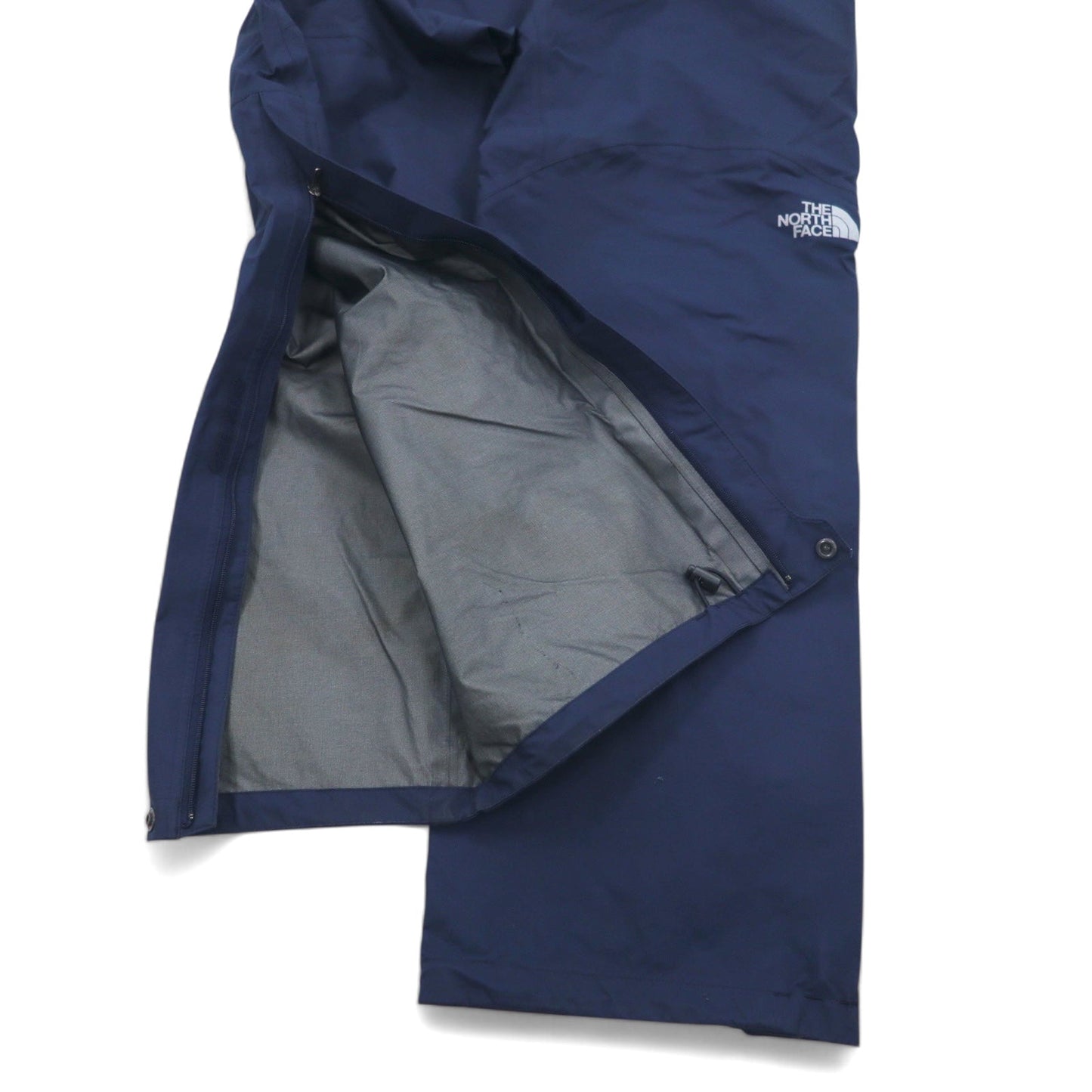 THE NORTH FACE RAINTEX PLASMA and GORE-TEX waterproof mountain parka set, size L, blue/navy, nylon, NPW11402