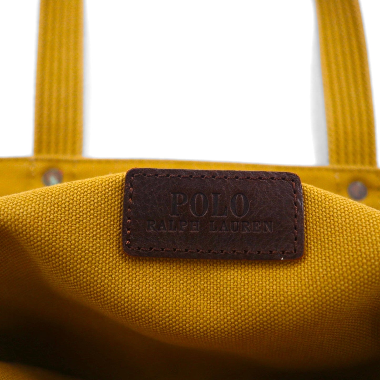 Polo Ralph Lauren トートバッグ ベージュ キャンバス ポニー刺繡