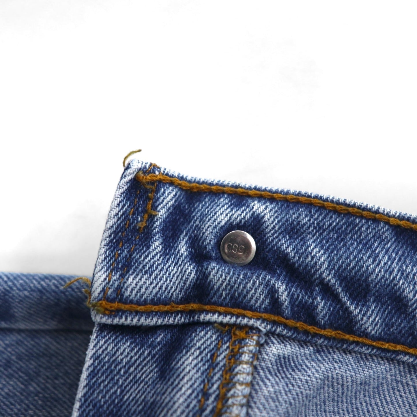 Levi's 90年代 USA製 505 ストレート デニムパンツ L インディゴ ブルー ジッパーフライ 505-4891