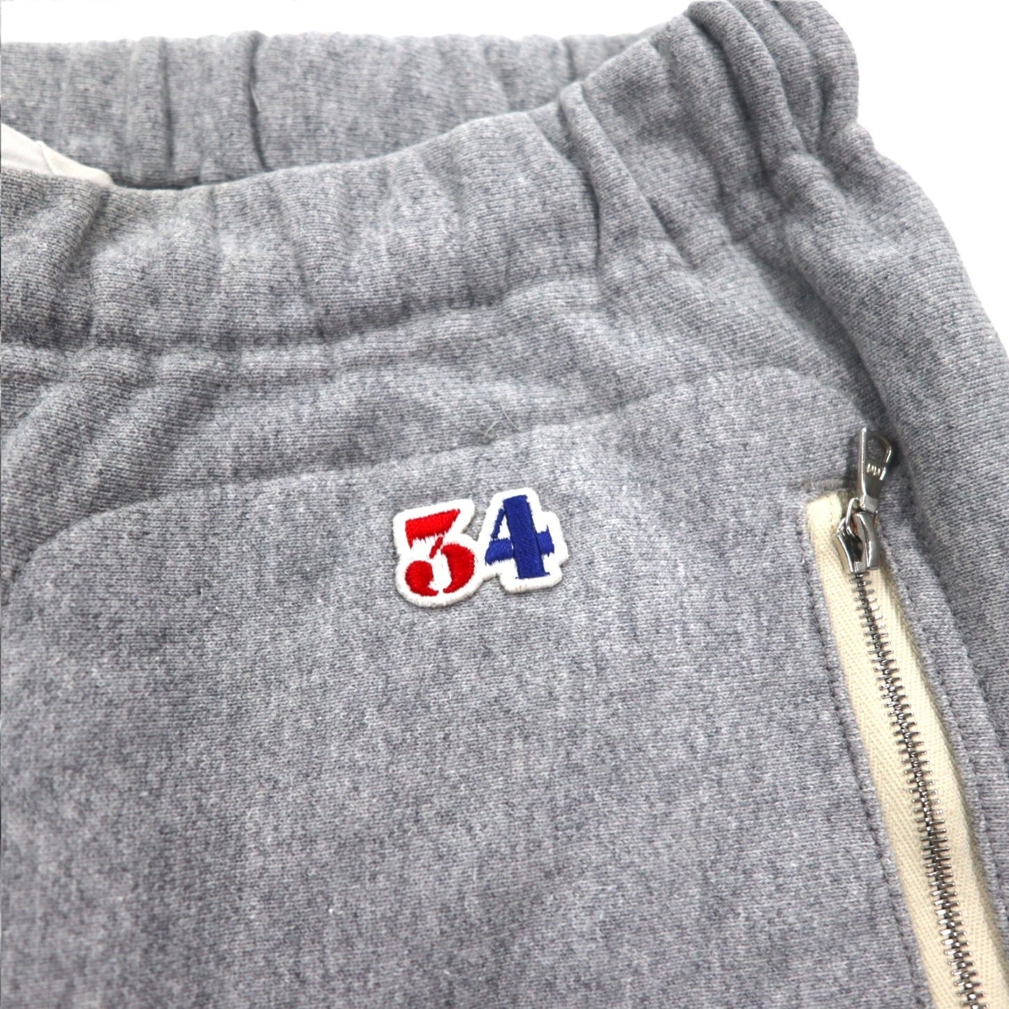 SUNSEA Sweatpants, Large, Gray, Cotton, Louis Malle Ending Sweat