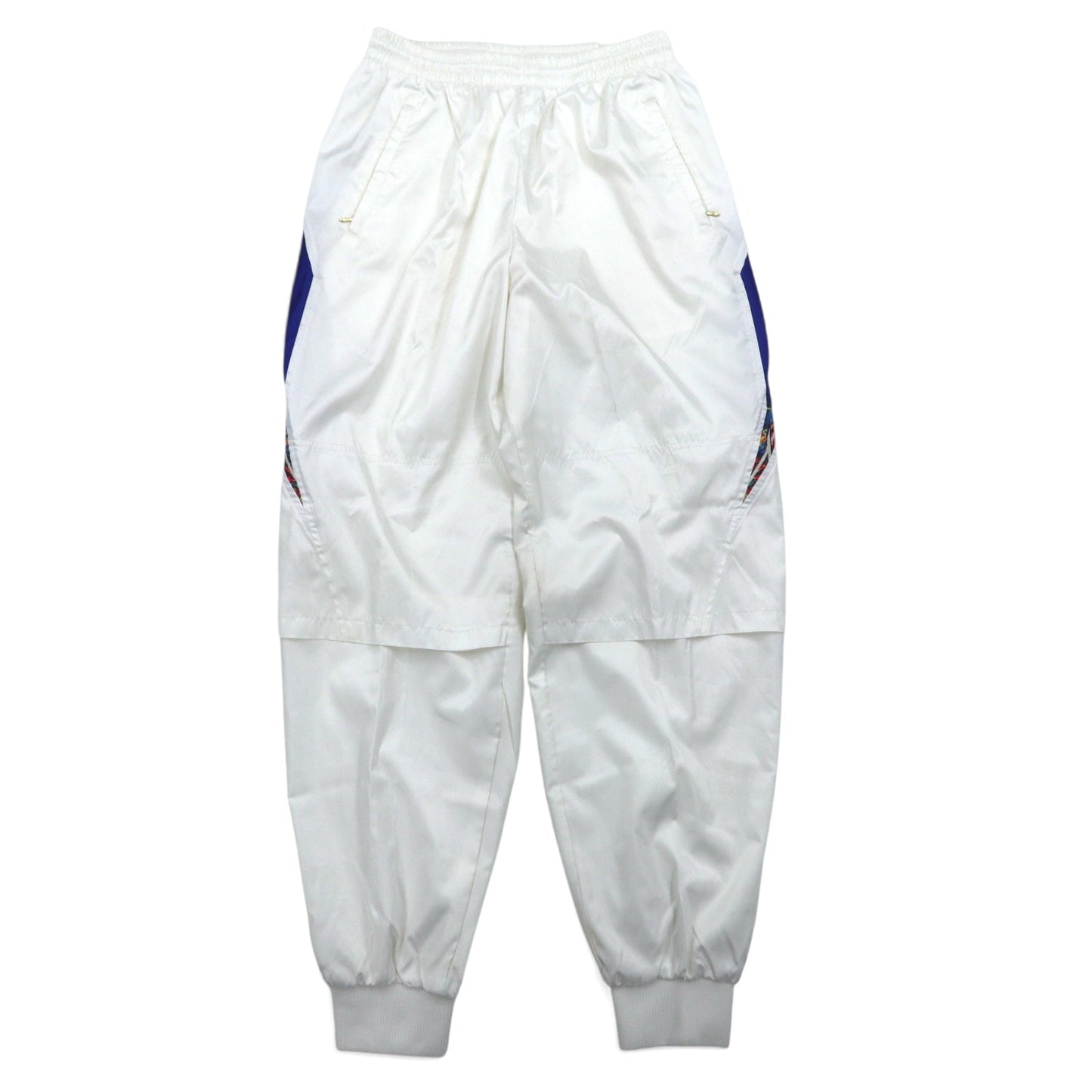 adidas Descente 90s Track Jacket and Jersey Set, Size O, White, with Embroidered Trefoil Logo