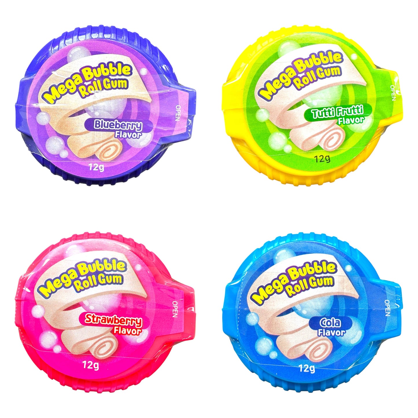 Mega Bubble Gum Roll　メガバブルロールガム