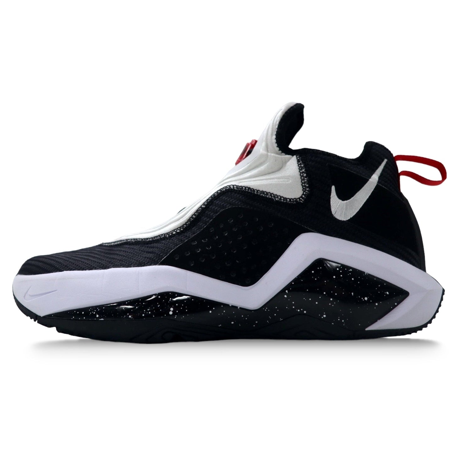 NIKE LeBron Soldier 14 Sneakers, Size 28.5cm, White/Black, LEBRON SOLDIER XIV EP CK6047-002