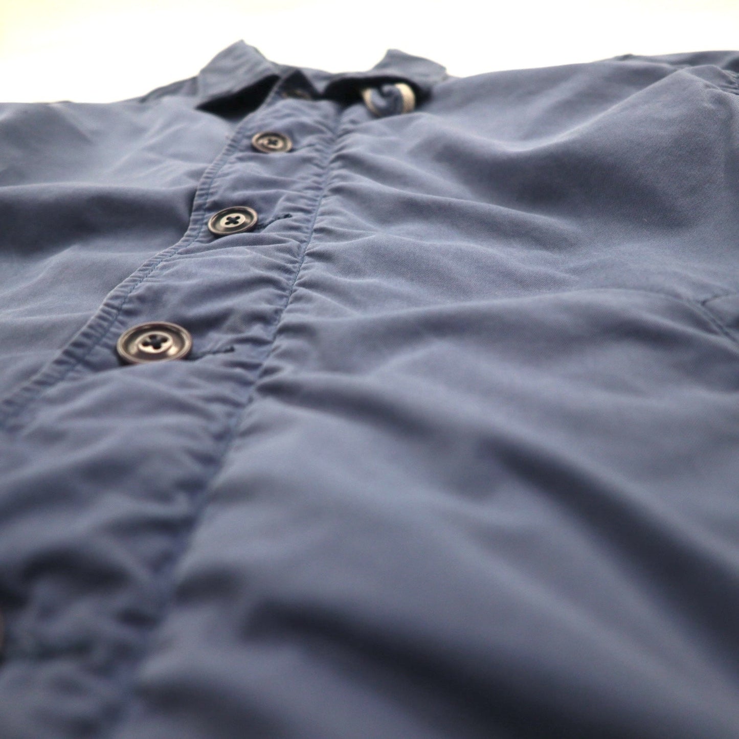 J.CREW マリンジャケット ヴィンテージ加工 カバーオール M チンストラップ ドローコード ダブルジップ 8504-05-3617 BROKEN IN