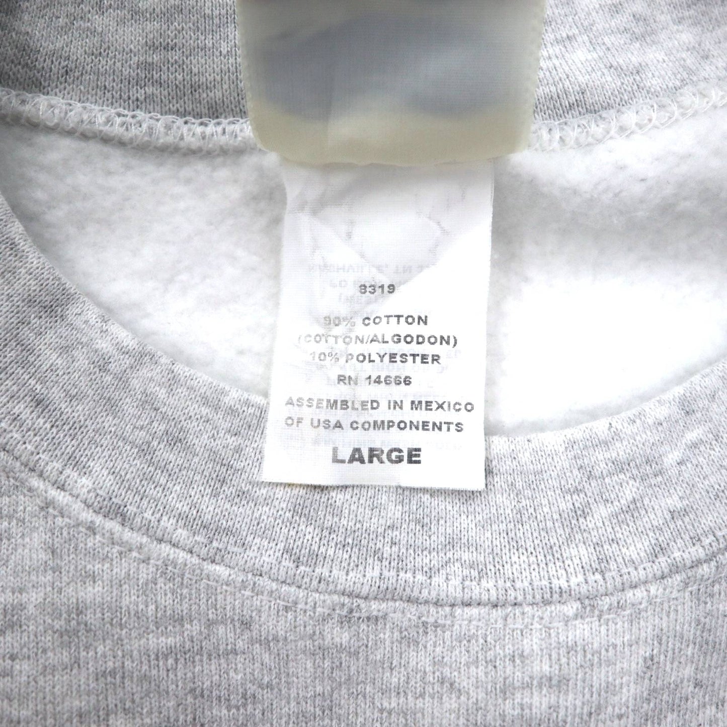 Lee 90年代 Ultraweight スウェット L グレー 裏起毛 US企業 赤十字 American Red Cross 刺繍 メキシコ製