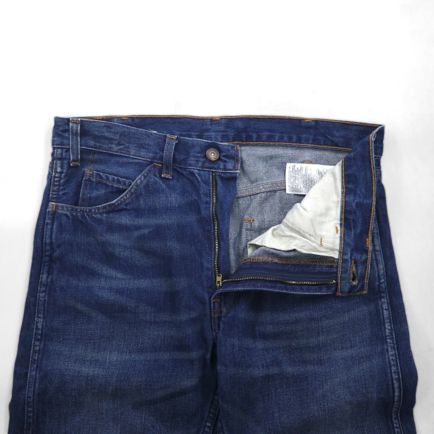 LEVI'S VINTAGE CLOTHING ( LVC ) 606 オレンジタブ ビッグE デニムパンツ ジーンズ M インディゴ 42TALONジップ 1969 30605-0056