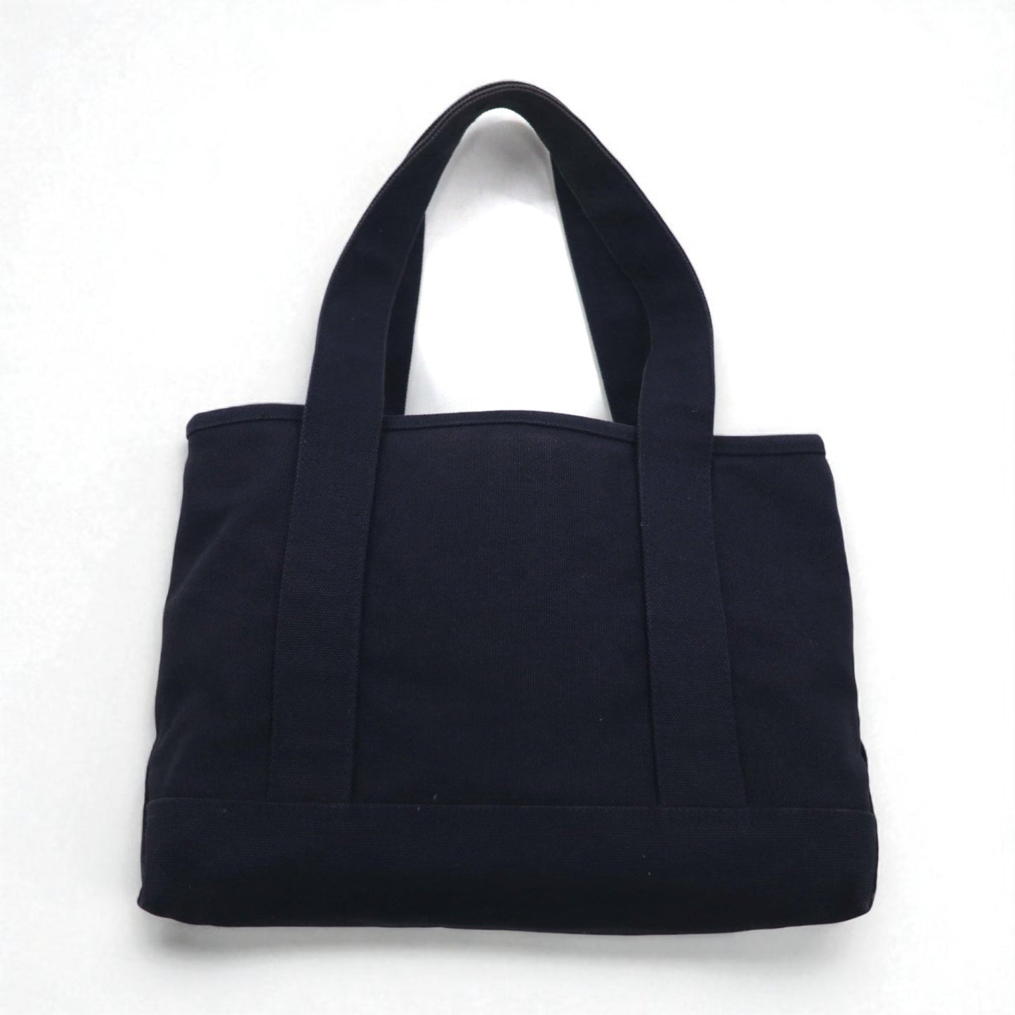 POLO RALPH LAUREN Canvas Tote Bag Navy with Big Pony Embroidery