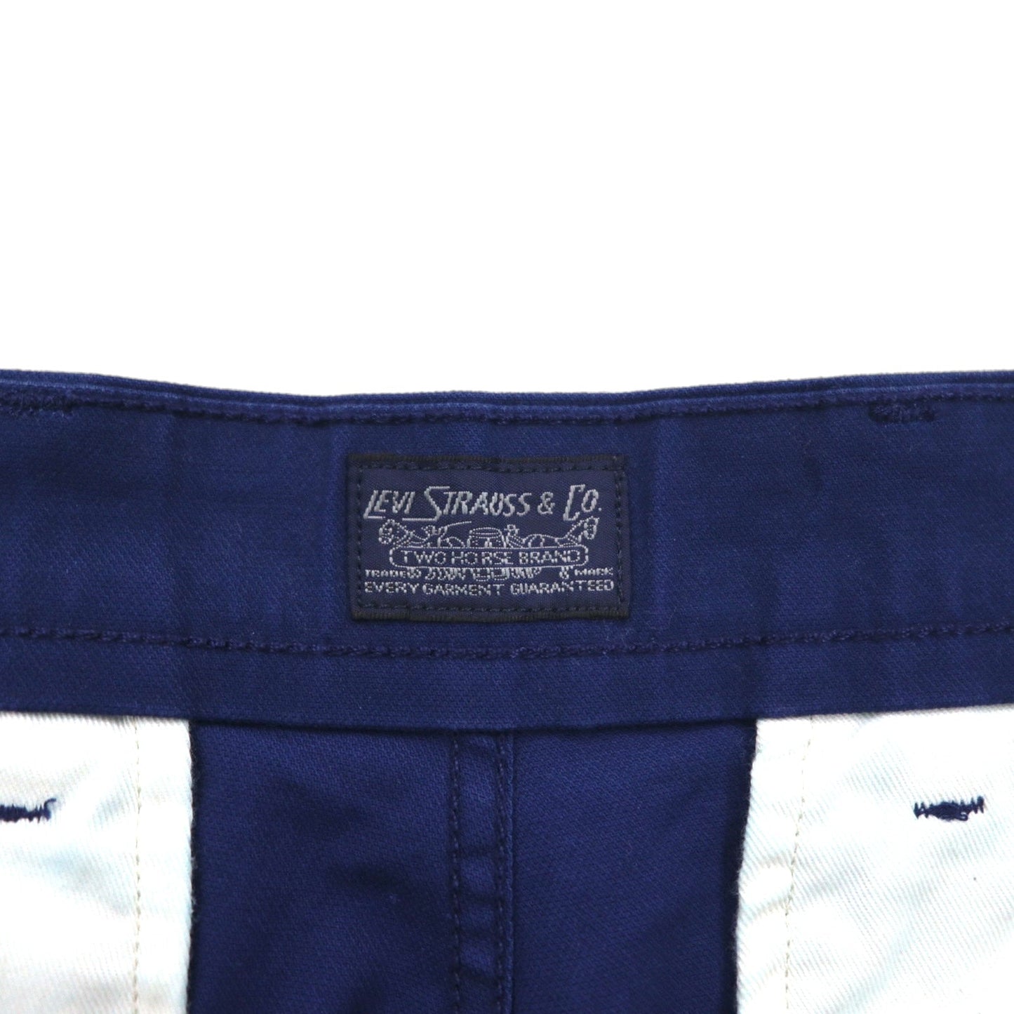 Levi's バギー ショート カーゴパンツ ハーフパンツ XL ネイビー コットン