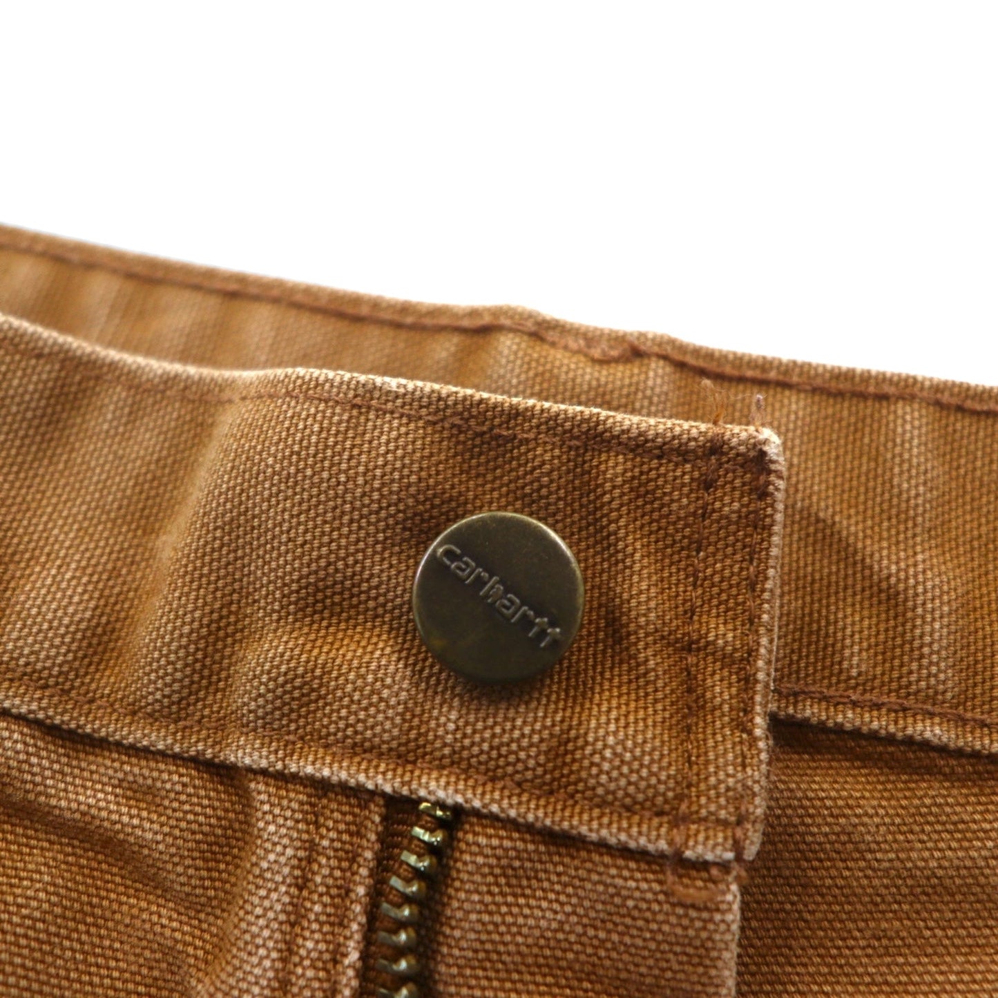 carhartt ダック地 ペインターパンツ ワーク XL キャメル ブラウン キャンバス