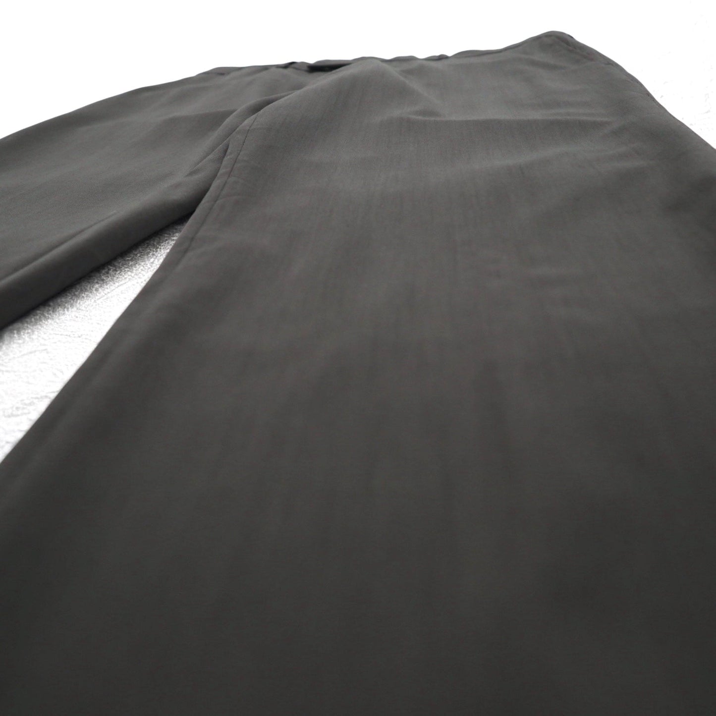 HUGO BOSS Italian-made SUPER 120s wide-leg slacks and pants suit, size XL, gray, BIO TECH GUABELLO