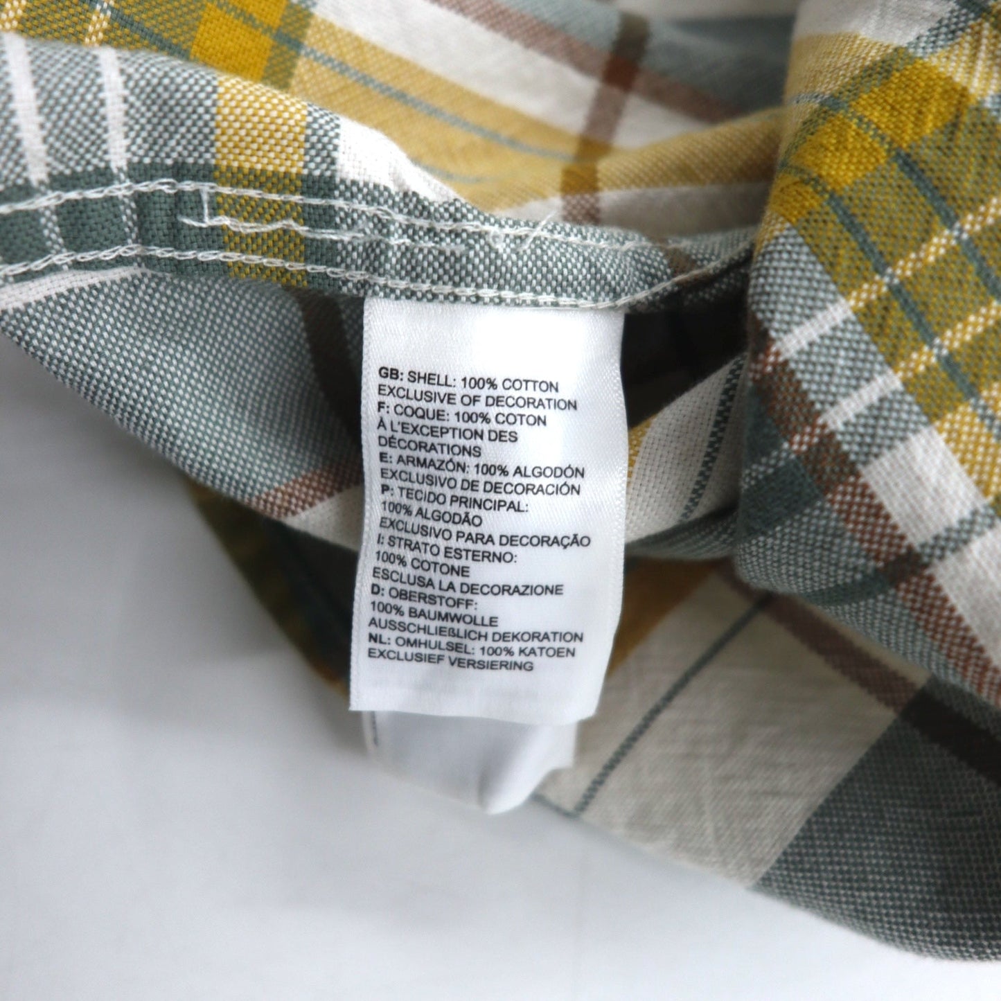 THE NORTH FACE チェック シャツ L グリーン ホワイト コットン US規格 Hayden Pass 2.0 Shirt NF0A55U8