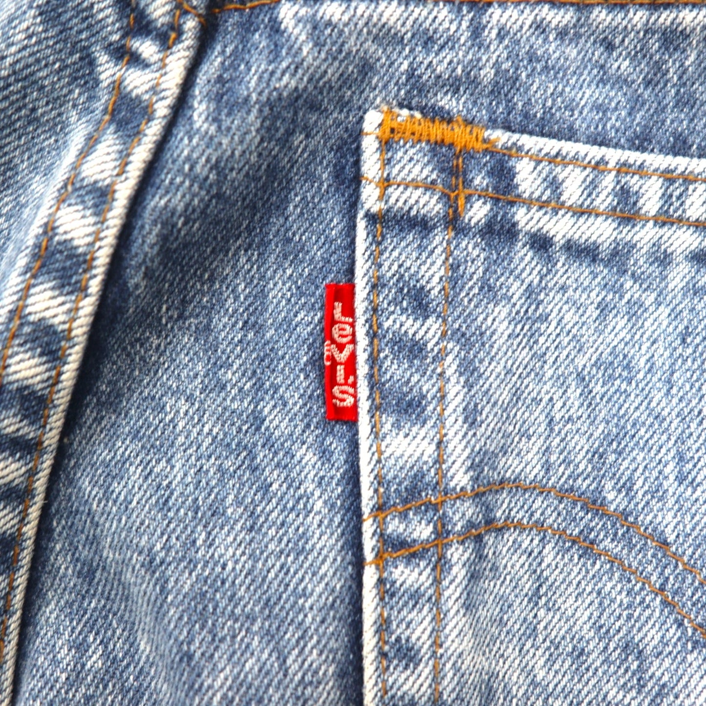 Levi's 1980s High-Waisted Tapered Denim Pants, Size M, Blue, Stonewash, W626-0217, Made in Japan