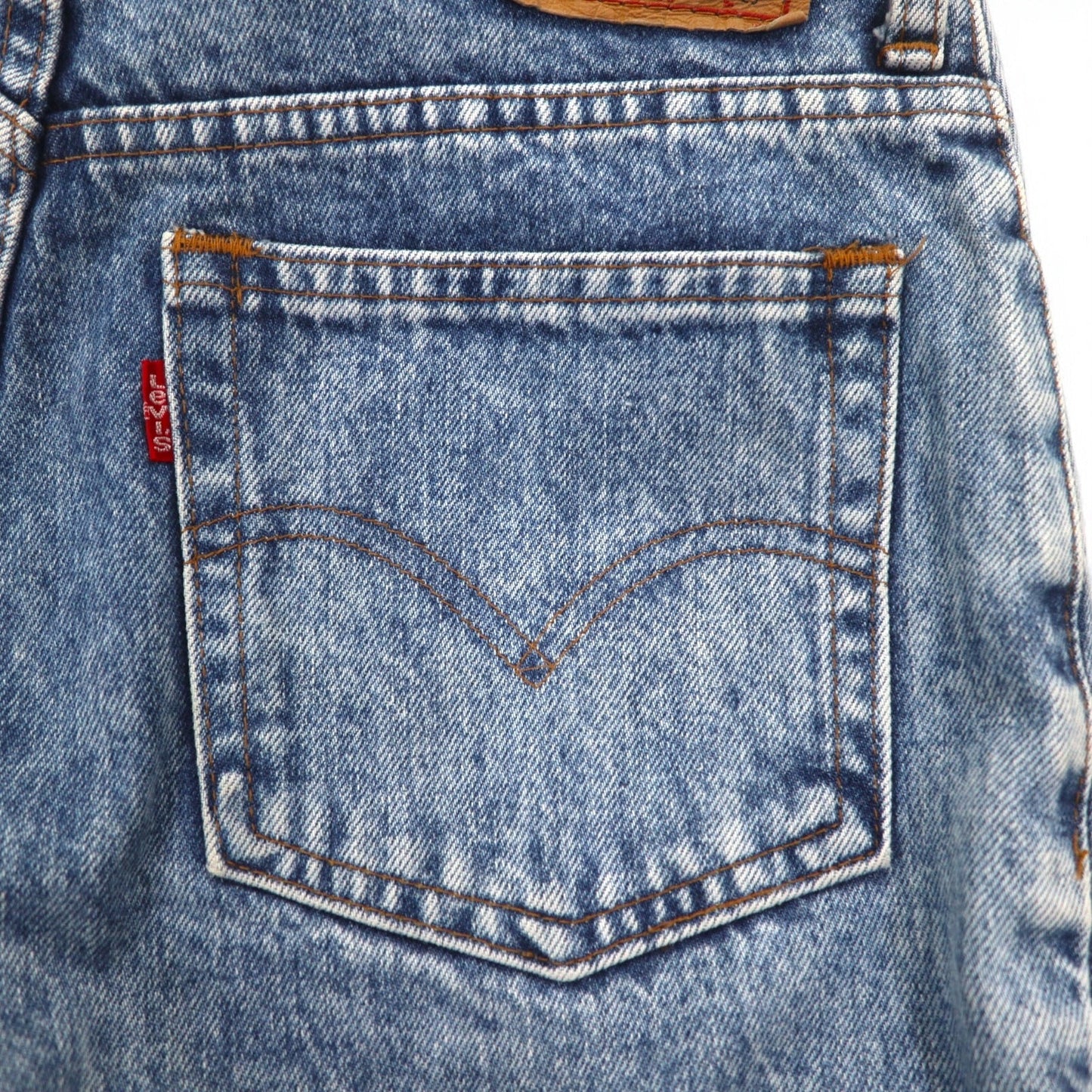 Levi's 1980s High-Waisted Tapered Denim Pants, Size M, Blue, Stonewash, W626-0217, Made in Japan