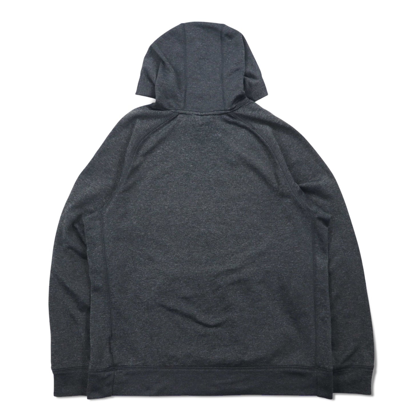NIKE Dri-FIT Pullover Hoodie, XL, Gray, BATTLE READY, 604632-071