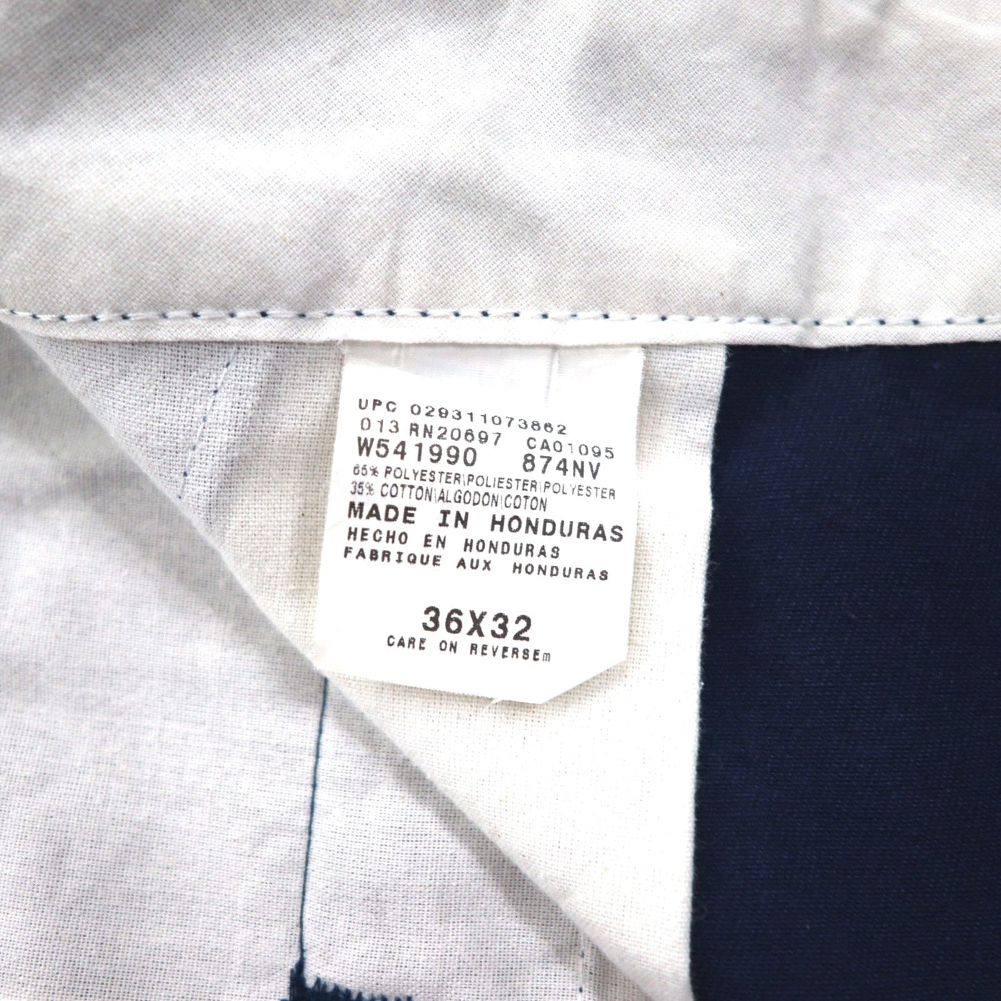 Dickies 874 Original Fit Work Chino Pants, Size L, Navy, Polyester and Cotton
