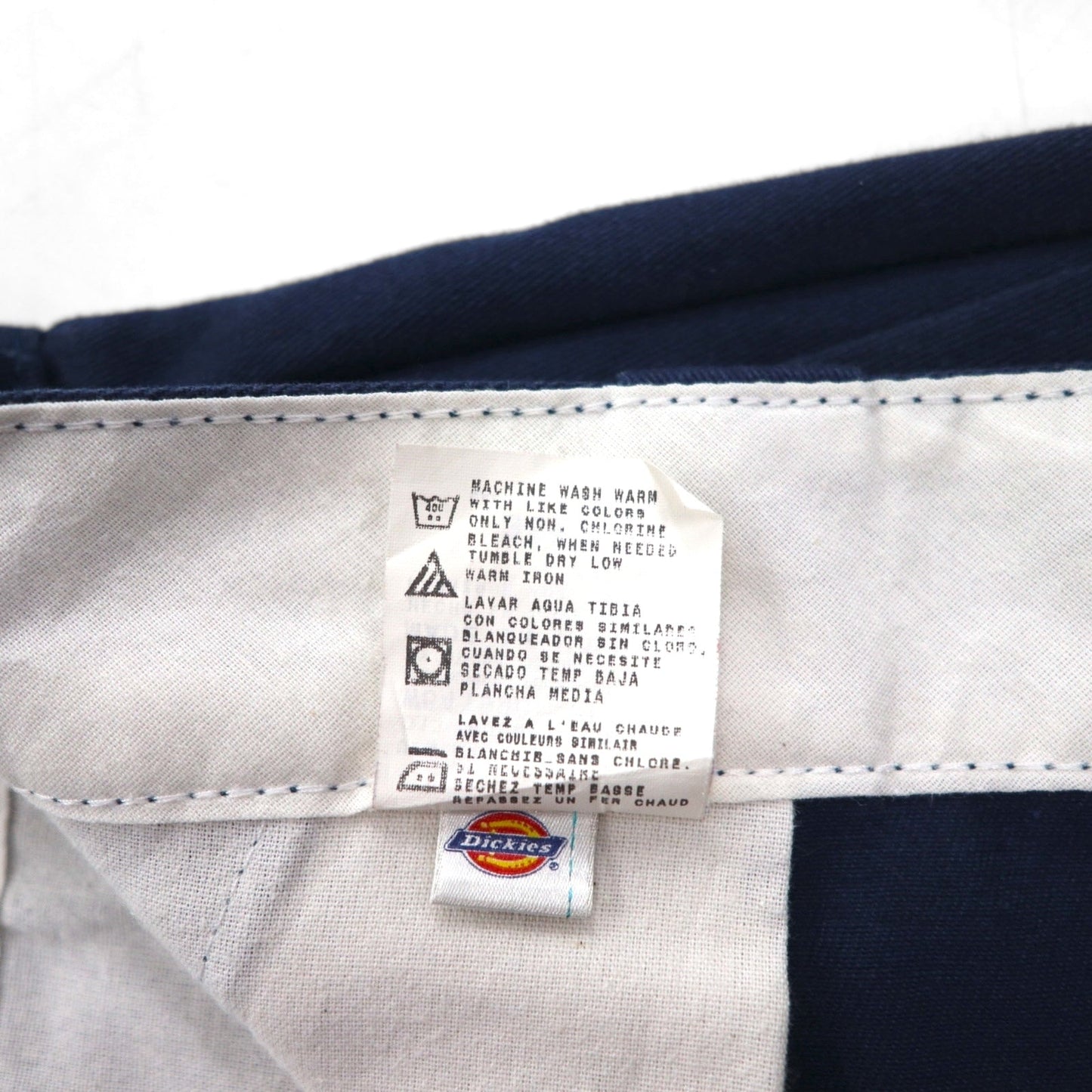 Dickies 874 Original Fit Work Chino Pants, Size L, Navy, Polyester and Cotton