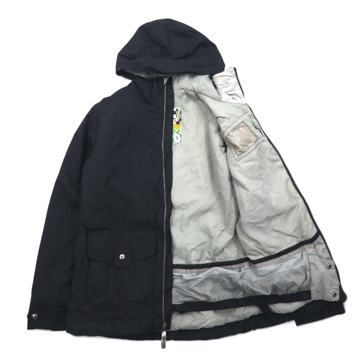 Burton Mountain Parka, Size S, Black, Nylon, DRYRIDE Waterproof, Drawcord, Skiwear