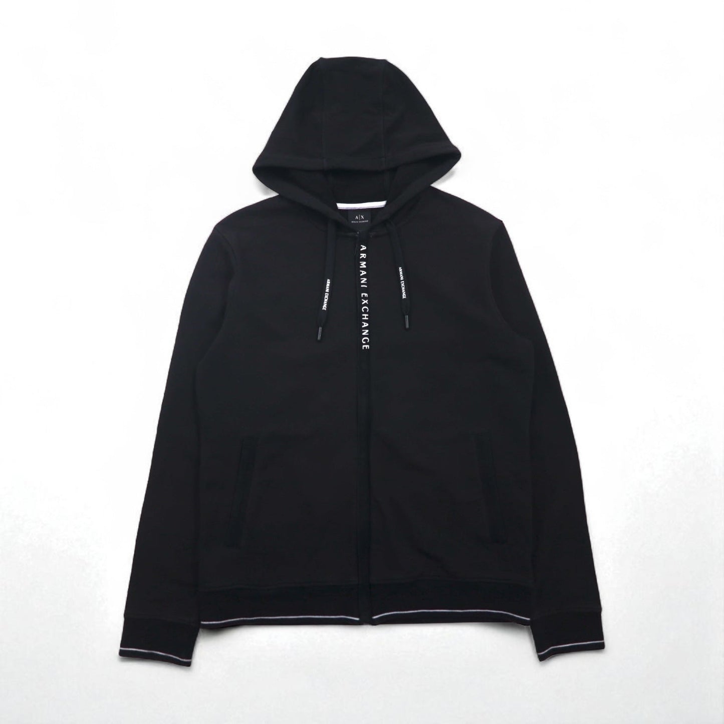 A|X ARMANI EXCHANGE スウェット パーカー ジャージ セットアップ M ブラック 8NZM82 ZJH3Z
