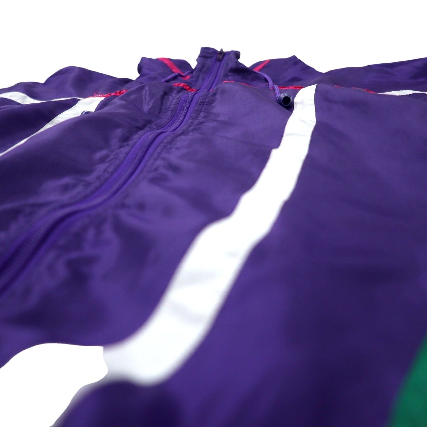 CENTER AISLE Sport 90s Nylon Jacket, Size M, Purple