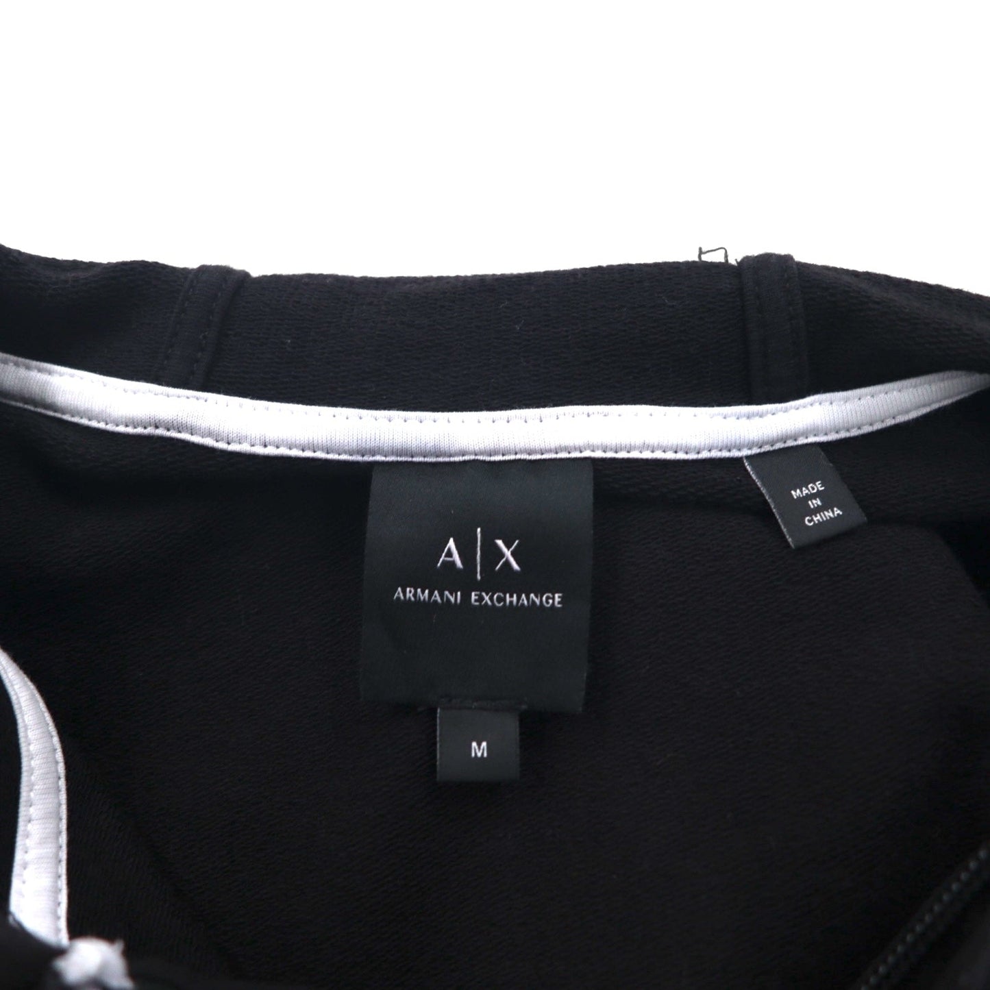 A|X ARMANI EXCHANGE スウェット パーカー ジャージ セットアップ M ブラック 8NZM82 ZJH3Z