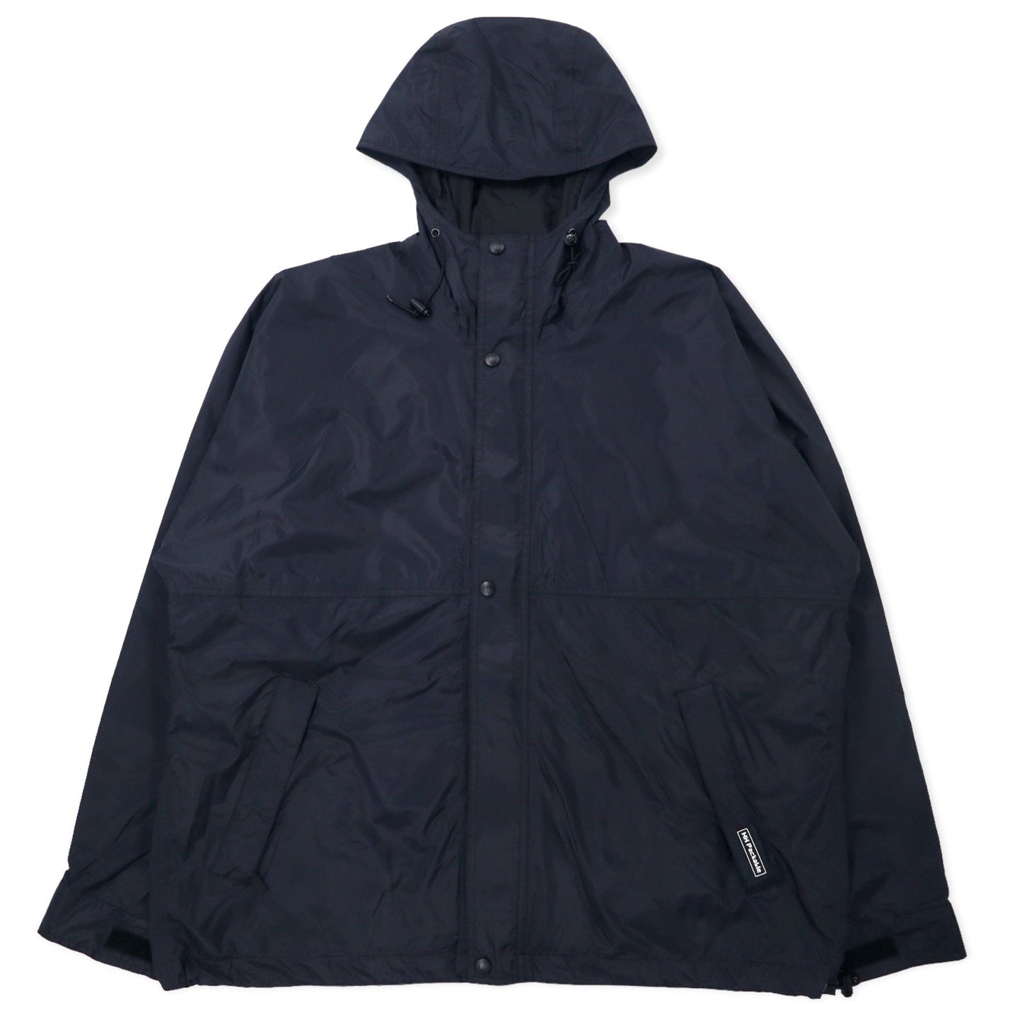 Helly Hansen Mountain Parka, XL, Navy, Nylon, HELLY-TECH, Waterproof, Packable
