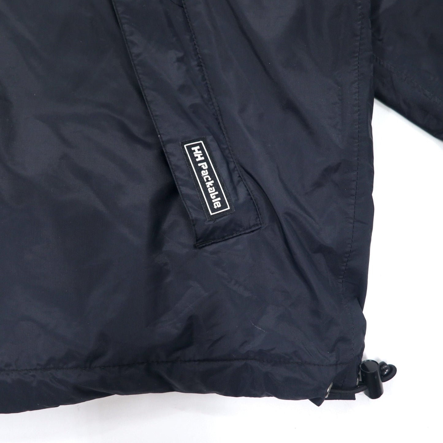 Helly Hansen Mountain Parka, XL, Navy, Nylon, HELLY-TECH, Waterproof, Packable